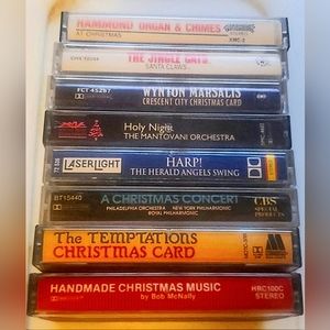 Christmas Music Casette Tapes